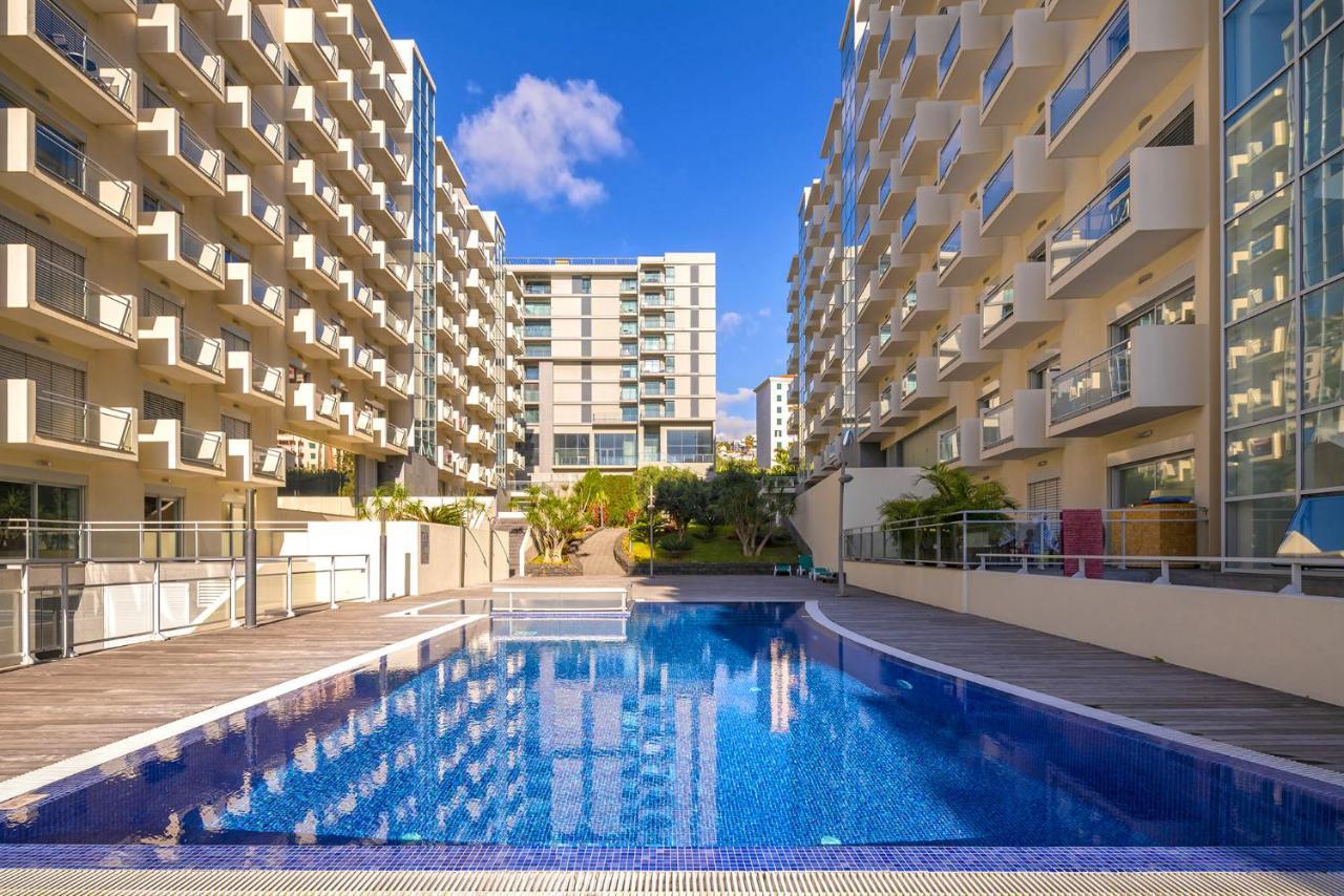 Blue Sky Apartment With Pool By Hr Madeira Funchal  Esterno foto