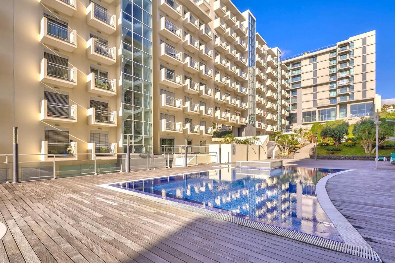 Blue Sky Apartment With Pool By Hr Madeira Funchal  Esterno foto